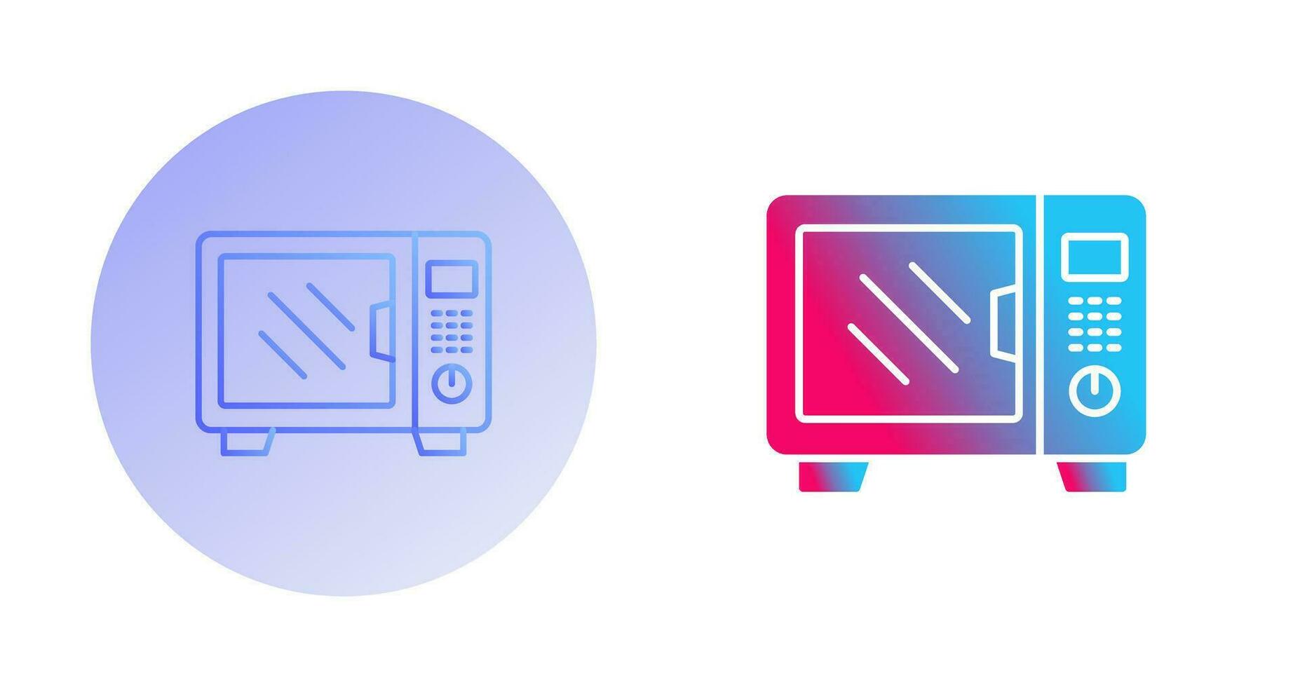 Microwave Vector Icon