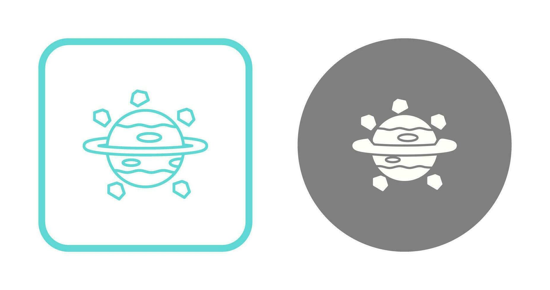 Saturn Vector Icon