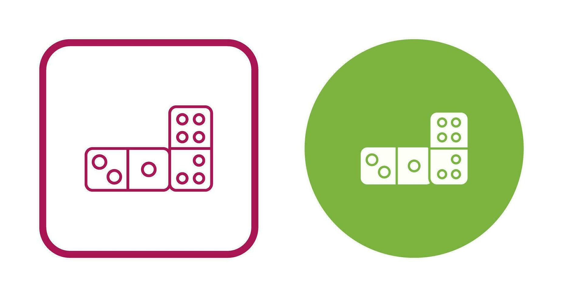 Domino Vector Icon