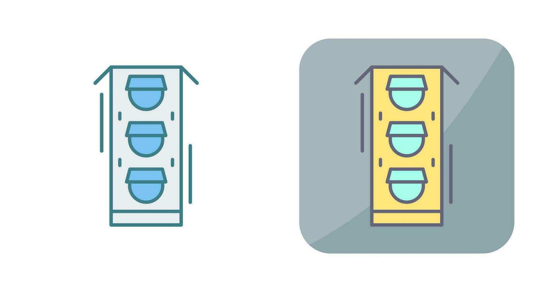 Traffic Lights Vector Icon