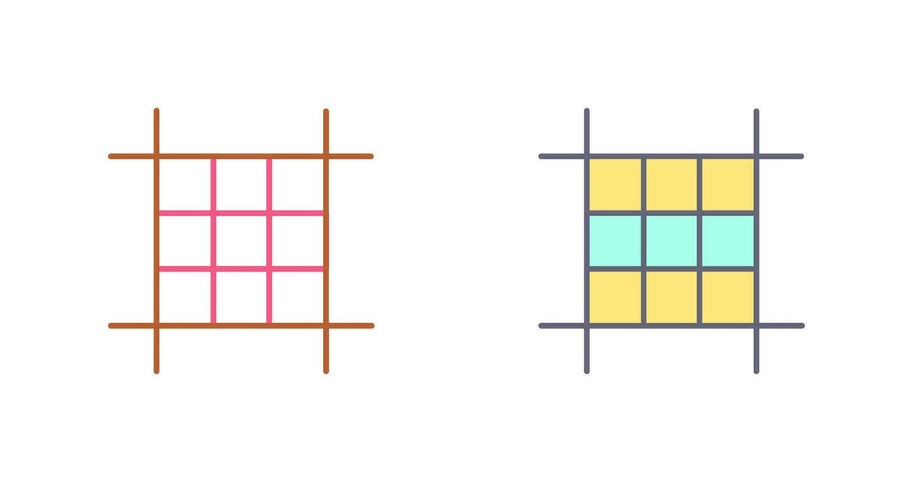 Square Layout Vector Icon