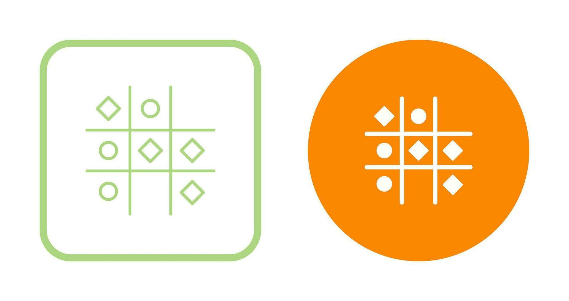 Tic Tac Toe Vector Icon
