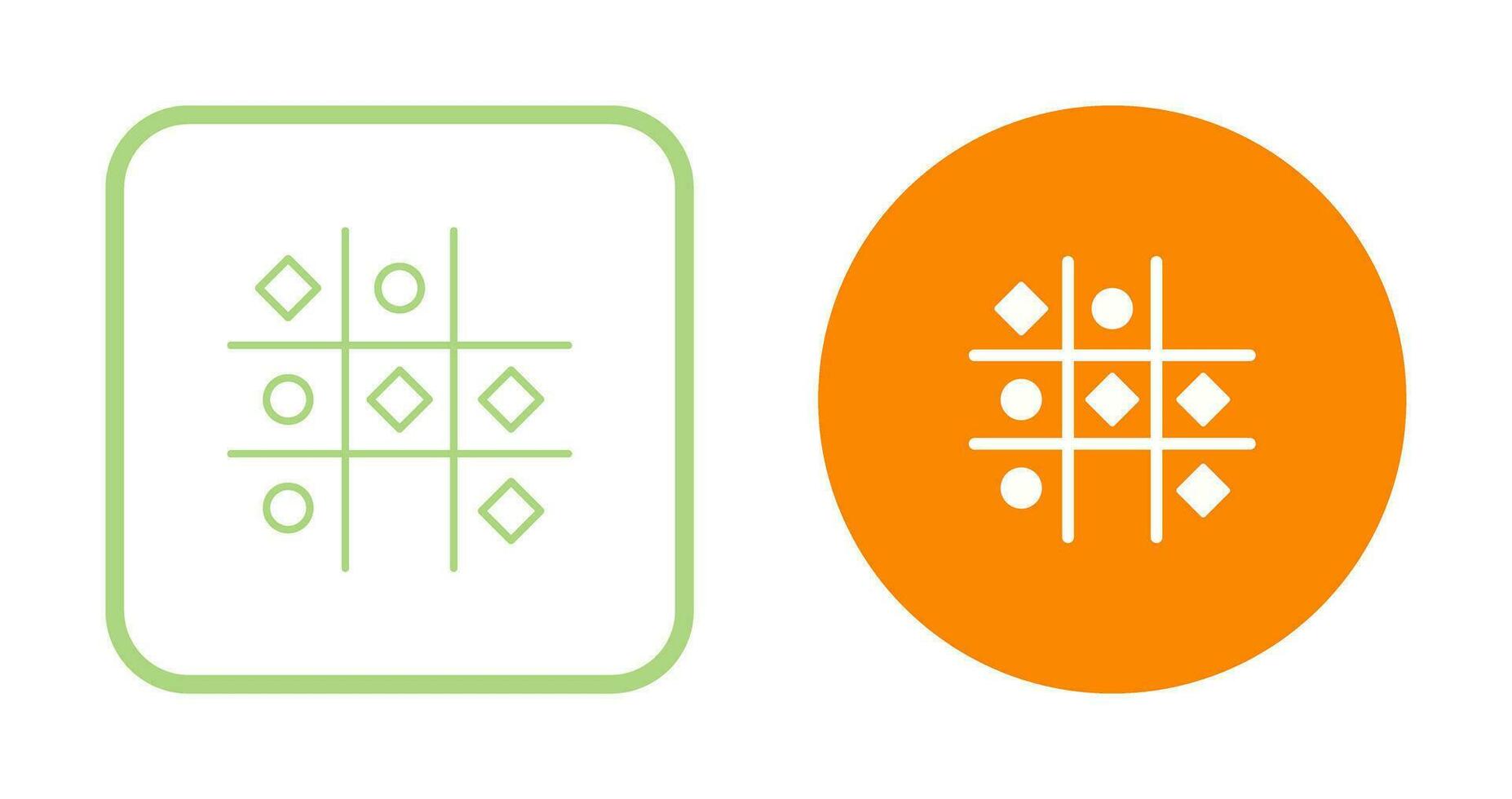 Tic Tac Toe Vector Icon