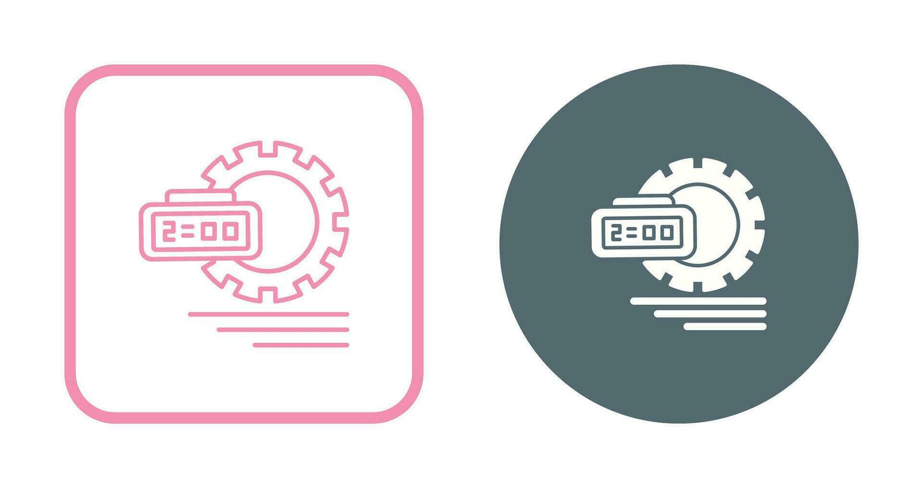 Time Management Vector Icon