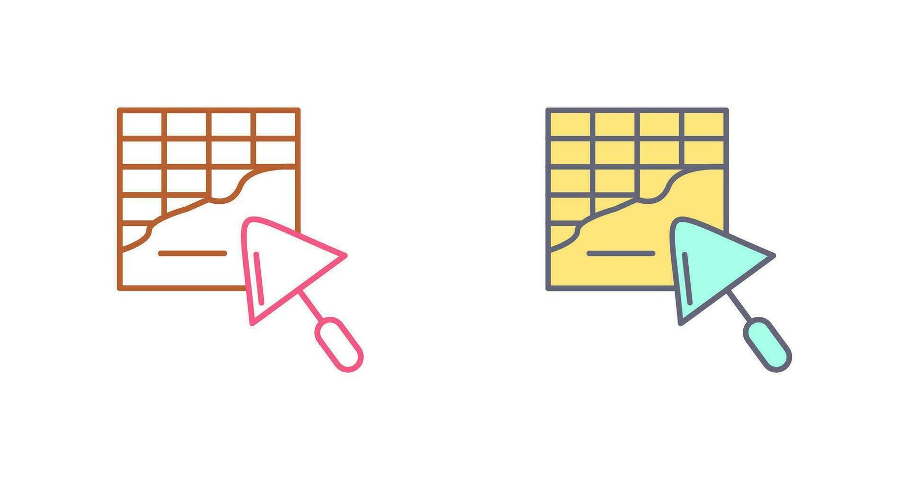 Plastering Vector Icon