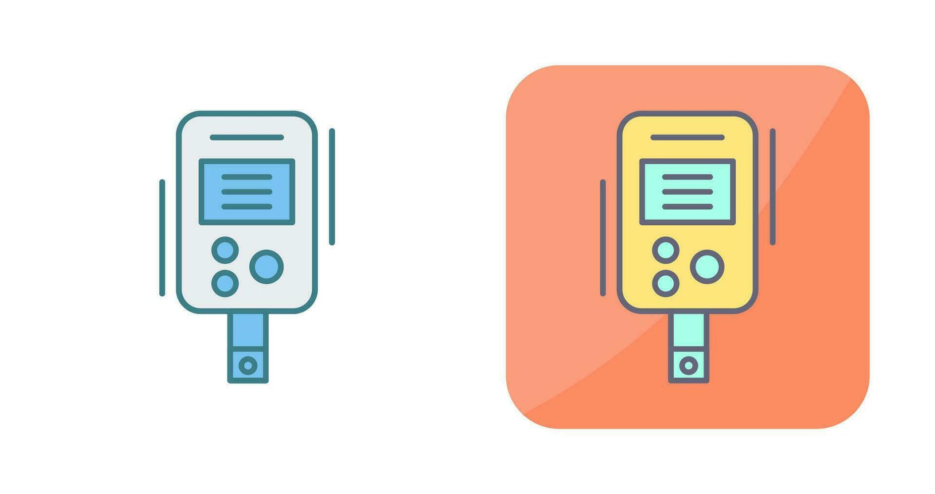 Diabetes Test Vector Icon