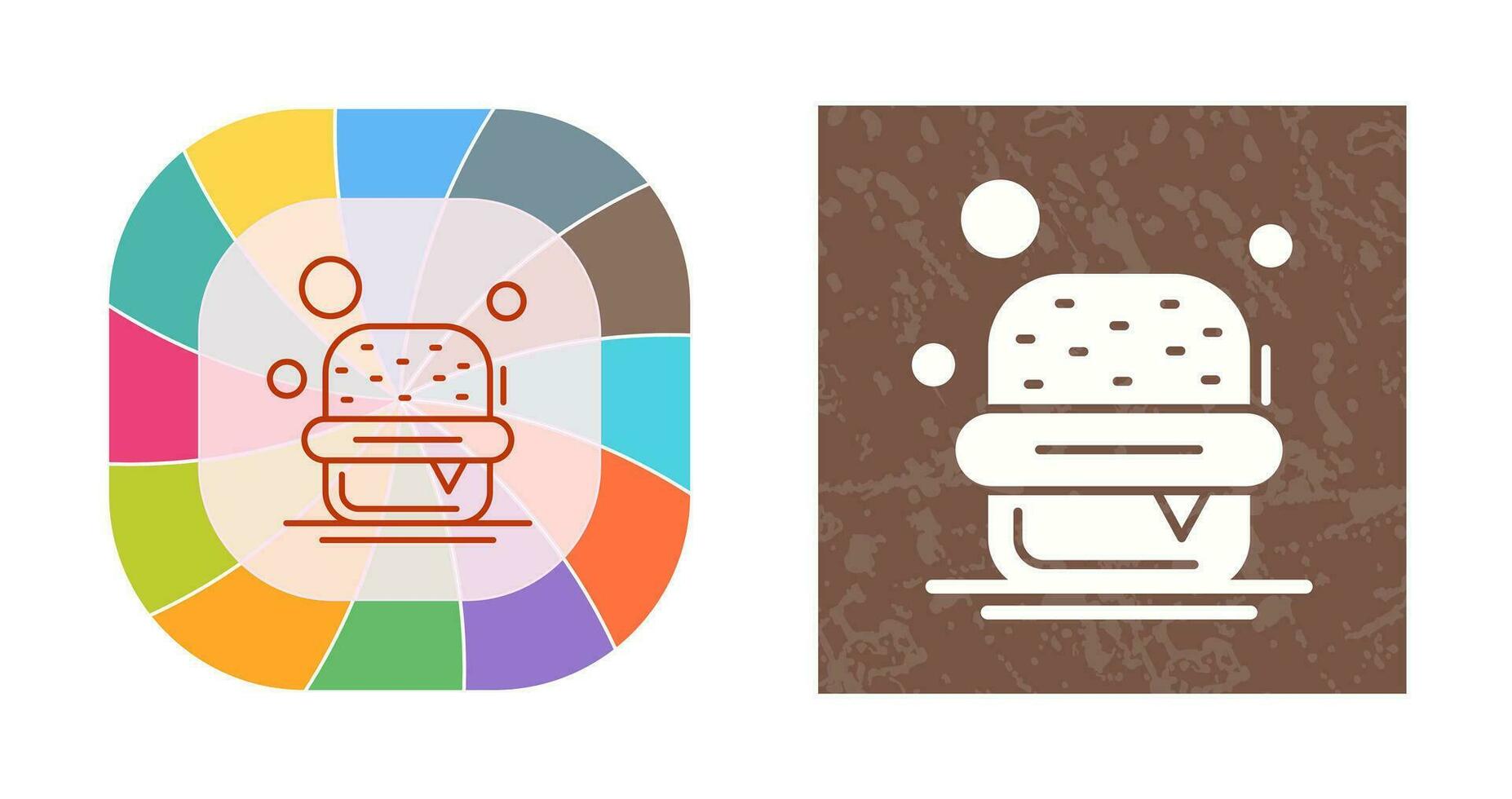 icono de vector de hamburguesa