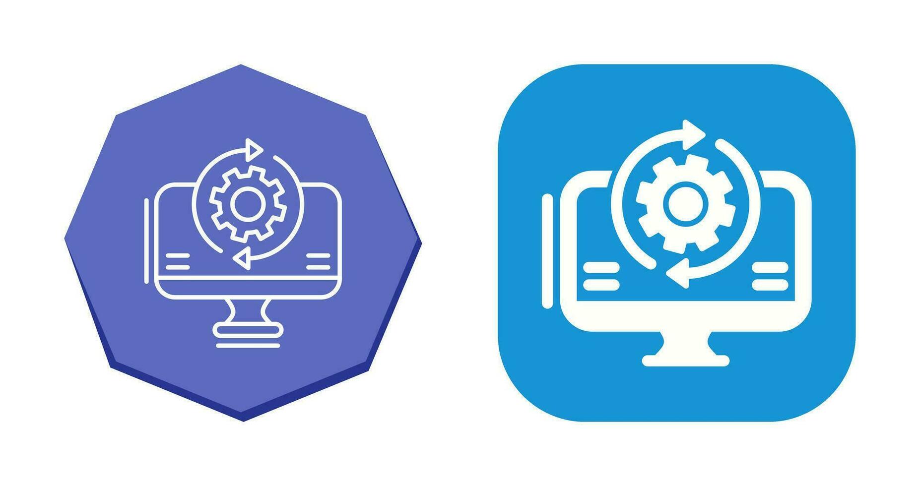 Synchronization Vector Icon