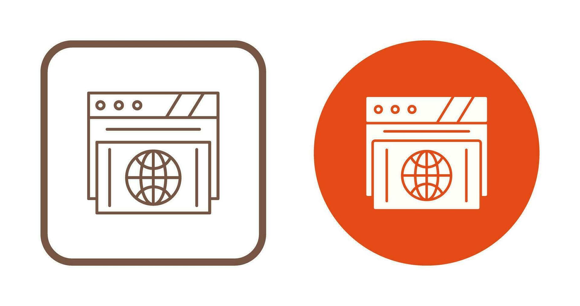 Browser Vector Icon