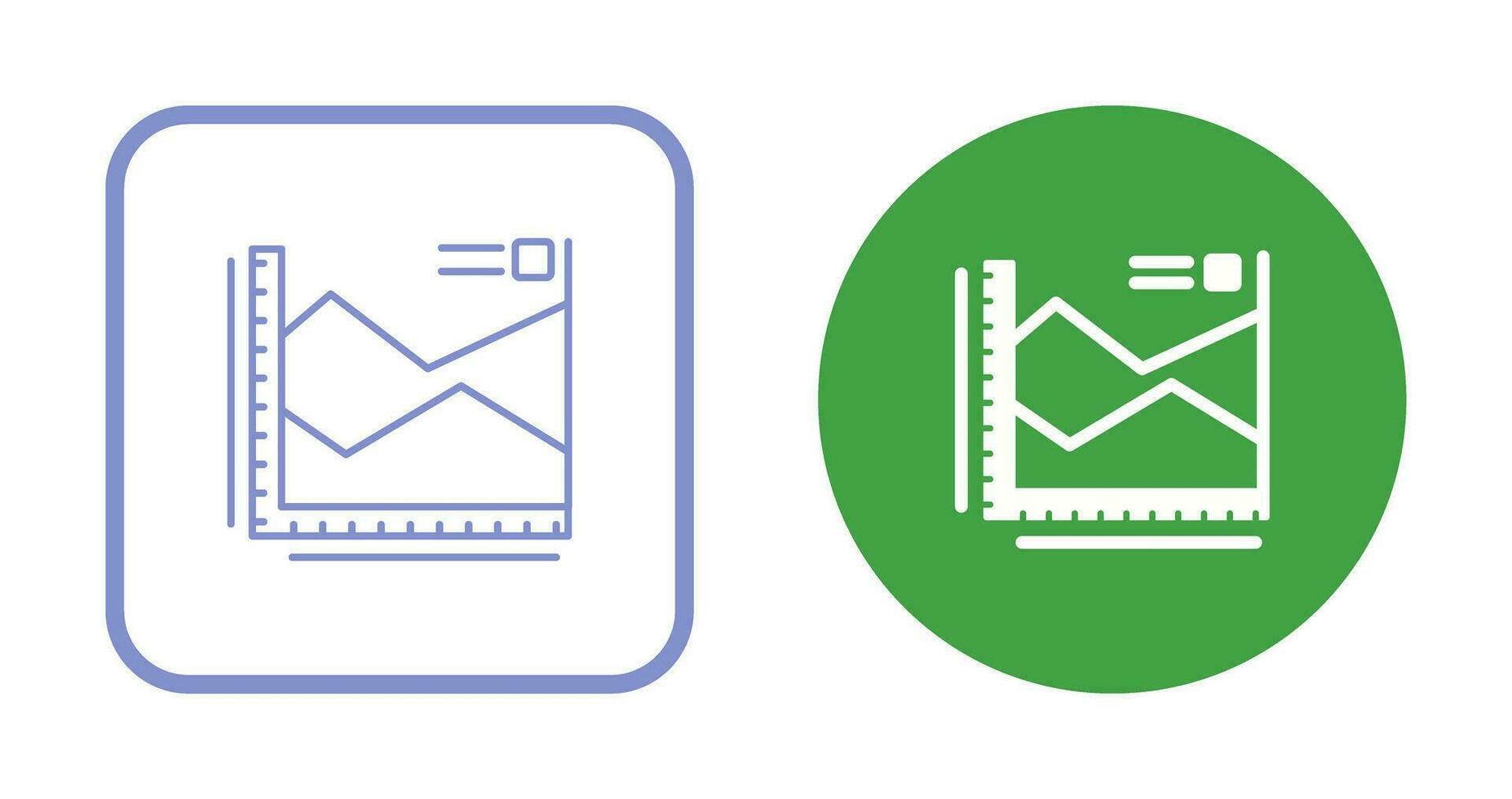 Spline Chart Vector Icon
