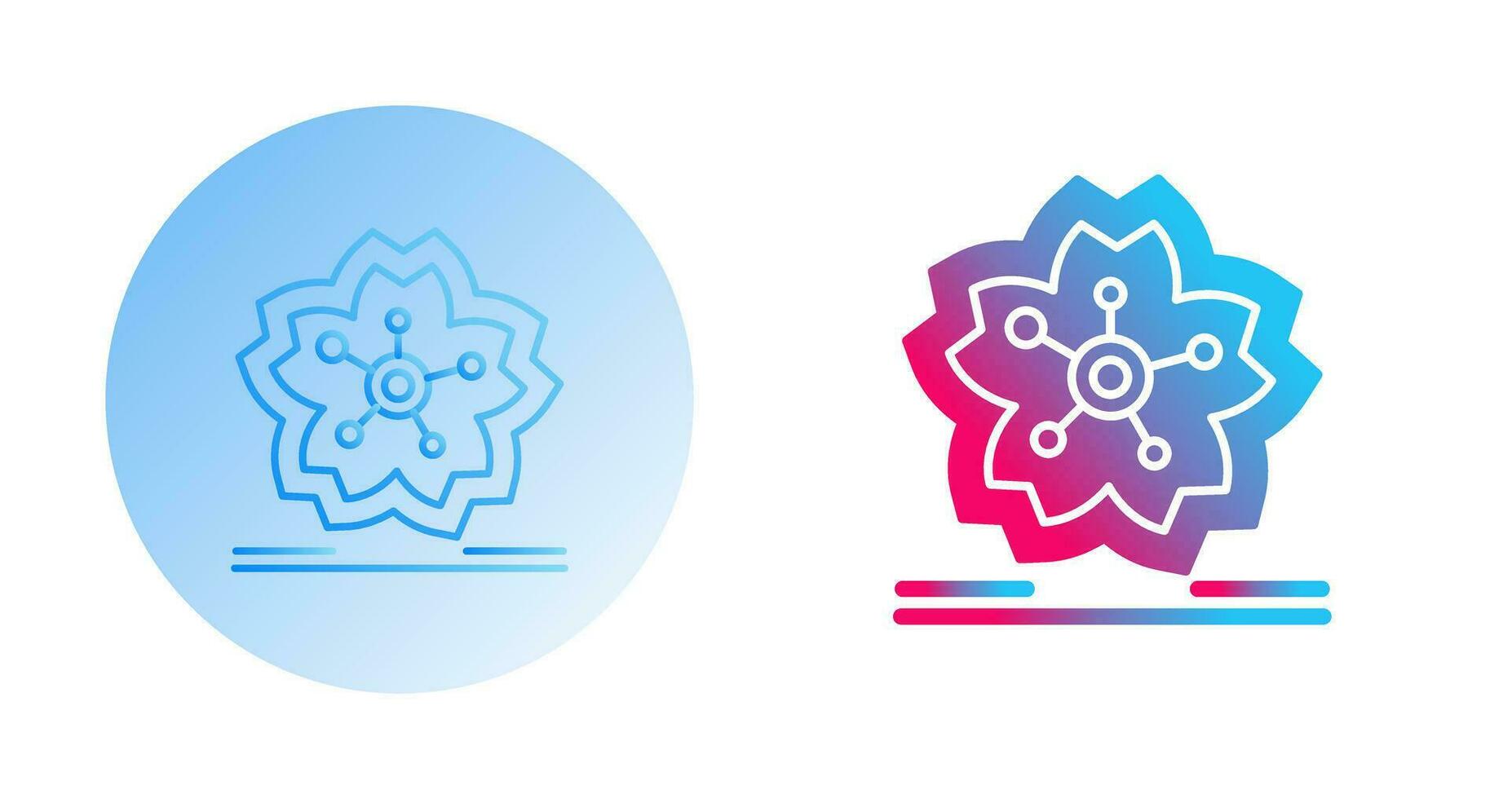 Cherry Blossom Vector Icon
