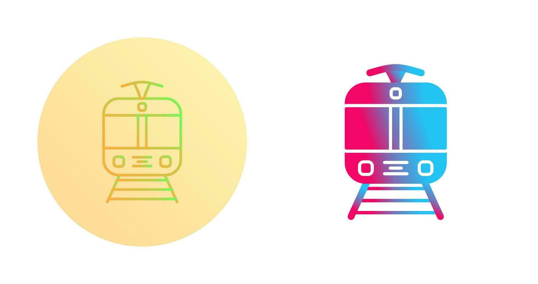 Tram Vector Icon