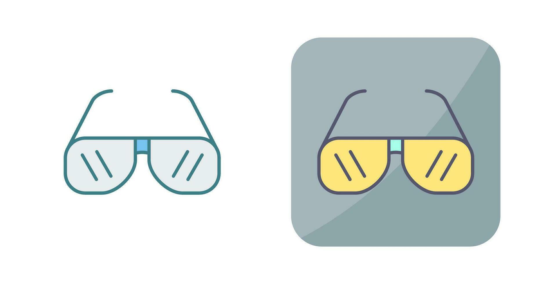 Sun Glasses Vector Icon