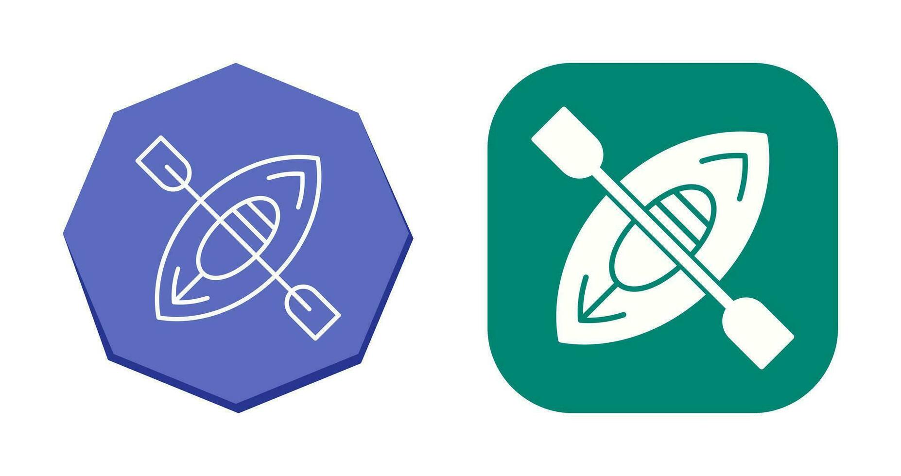 Kayak Vector Icon