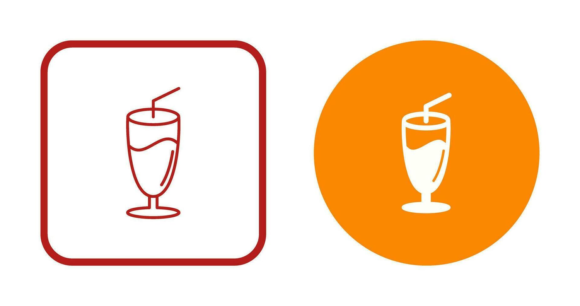 Milkshake Vector Icon