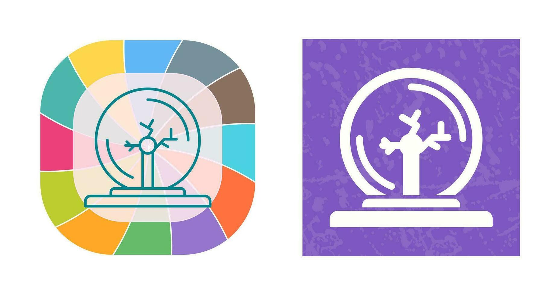 Plasma Ball Vector Icon