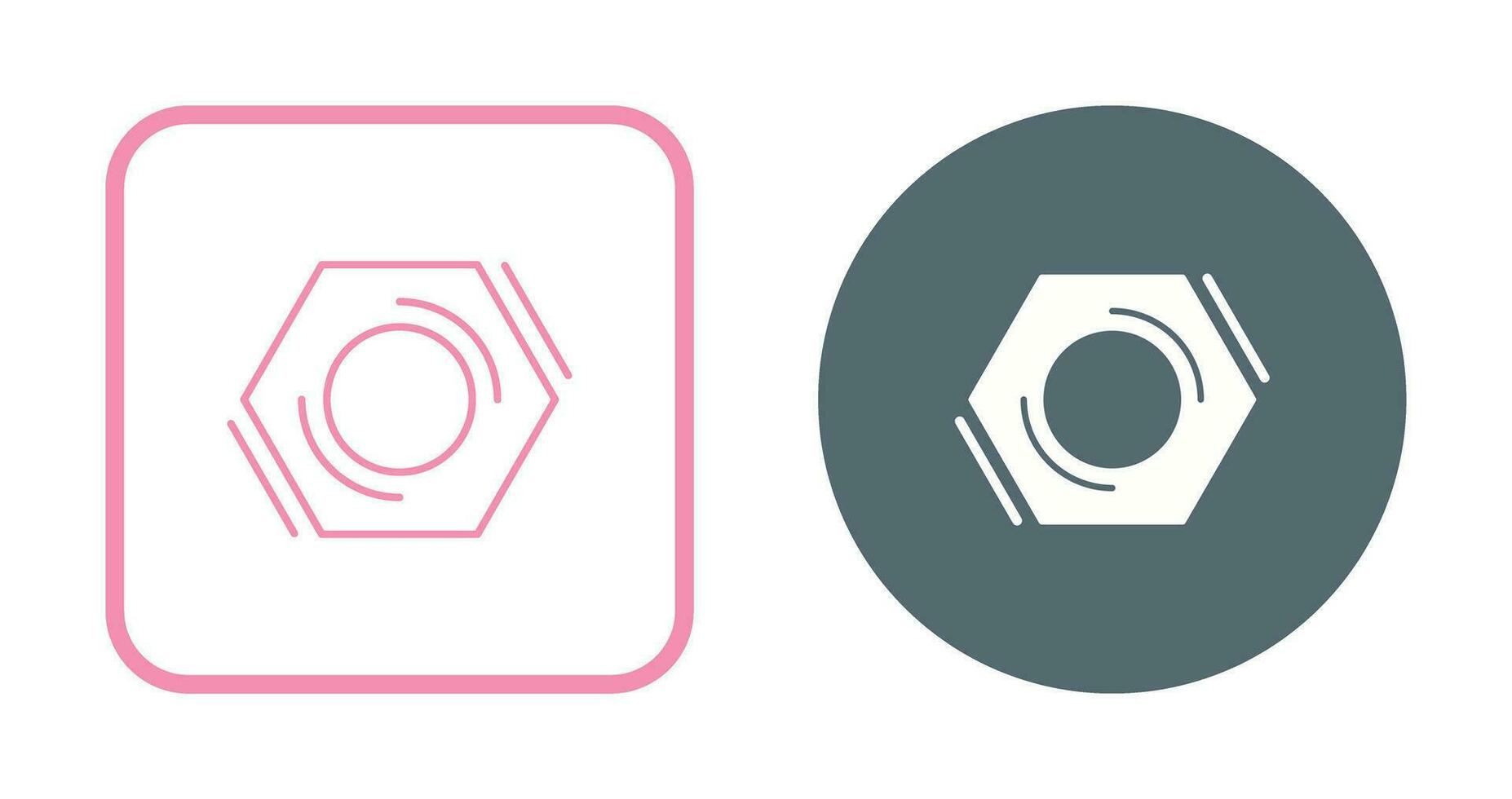 Nut Vector Icon