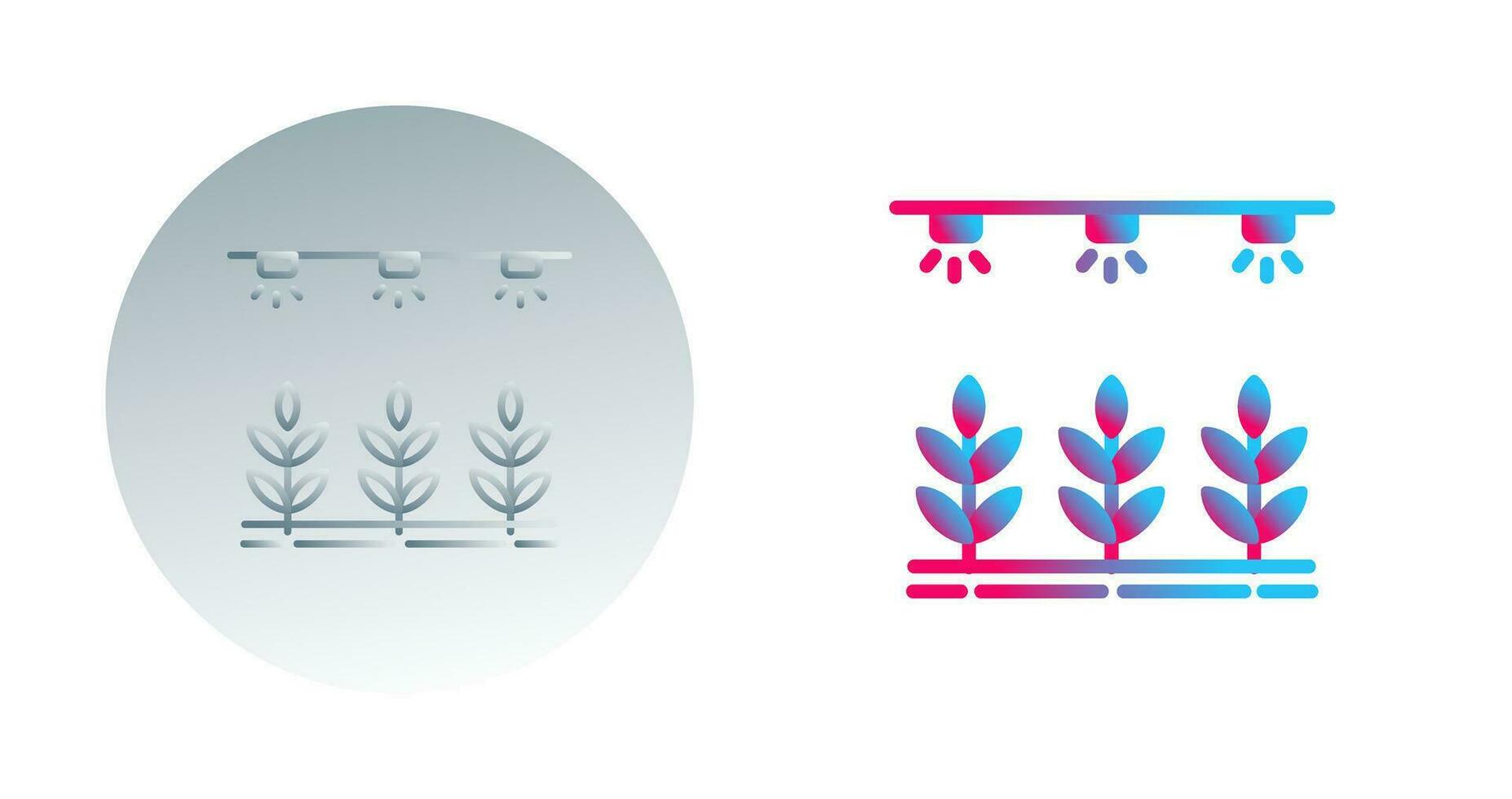 Irrigation System Vector Icon