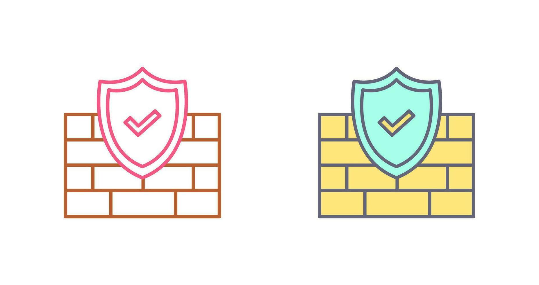 FireWall Vector Icon