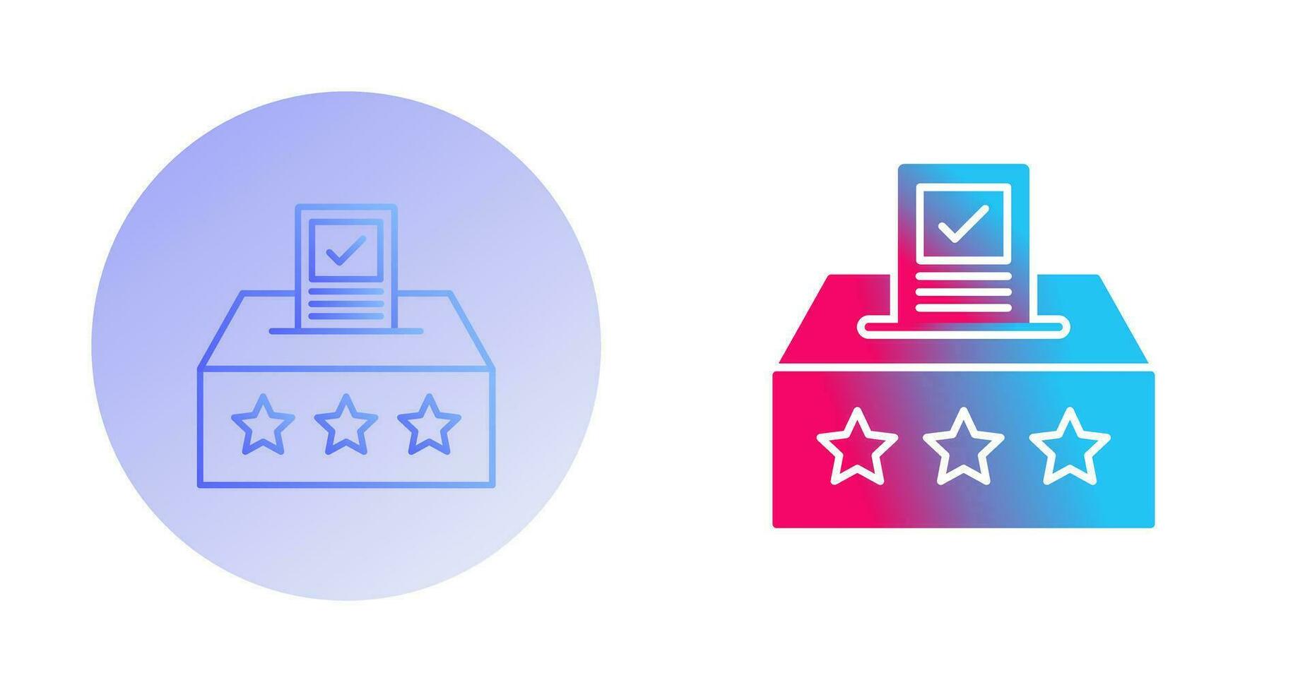 Ballot Vector Icon