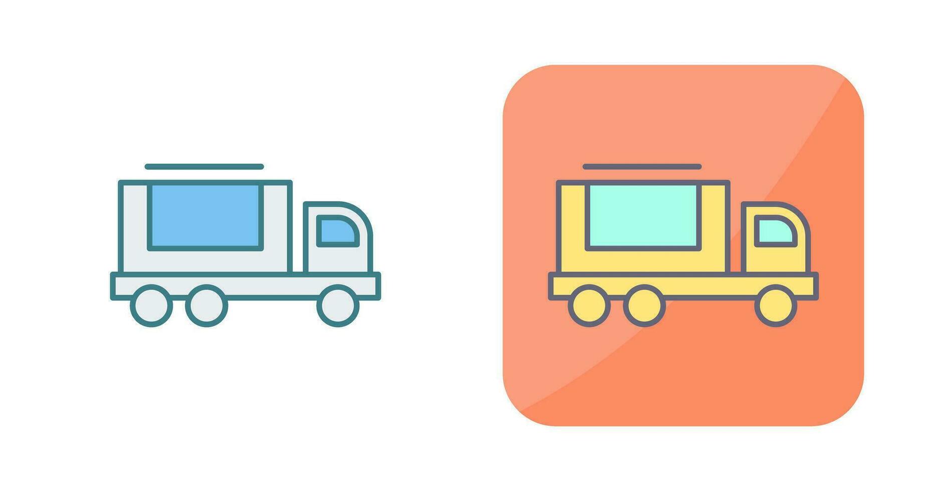 Cargo Truck Vector Icon