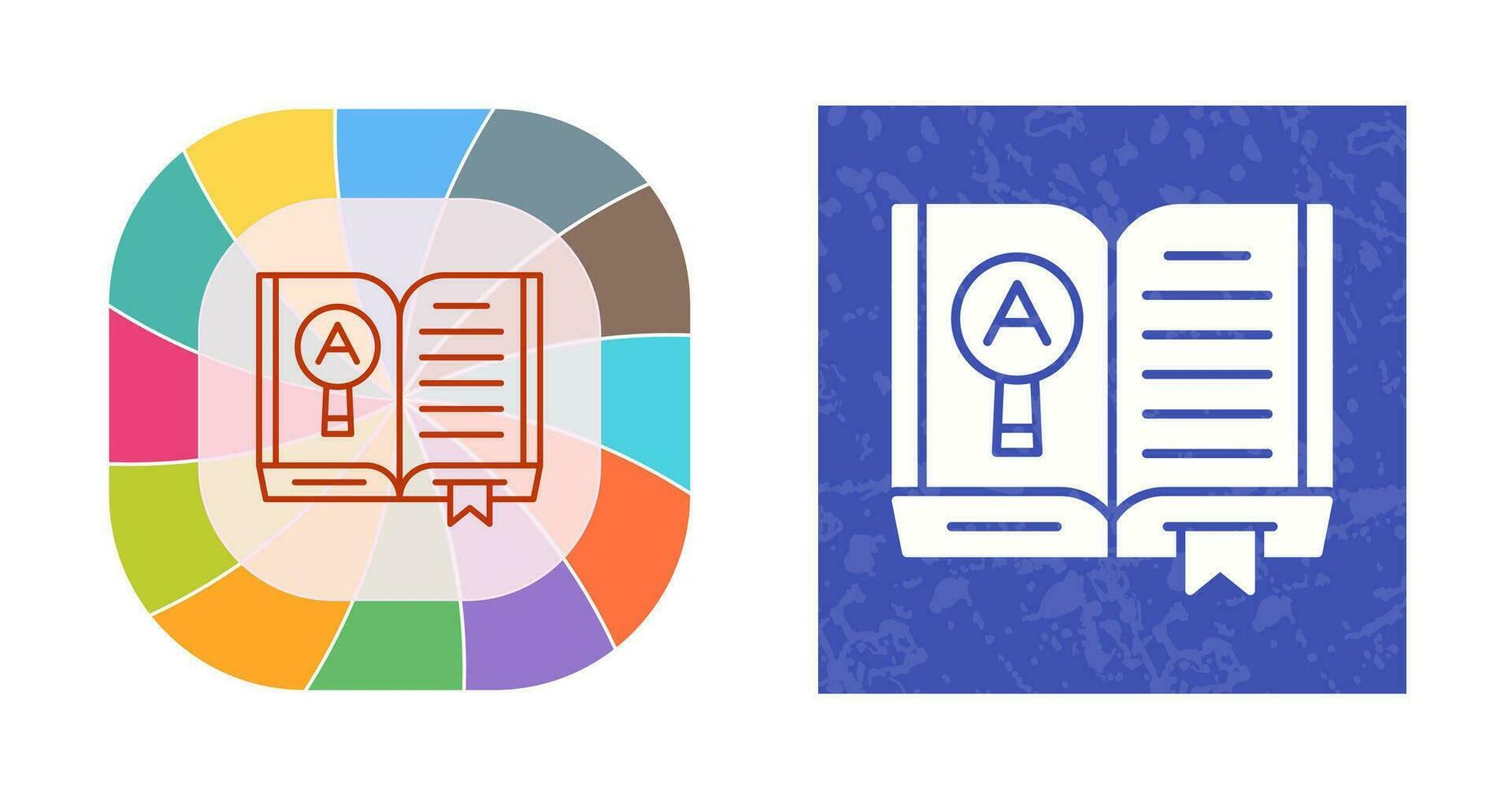 Open Book Vector Icon