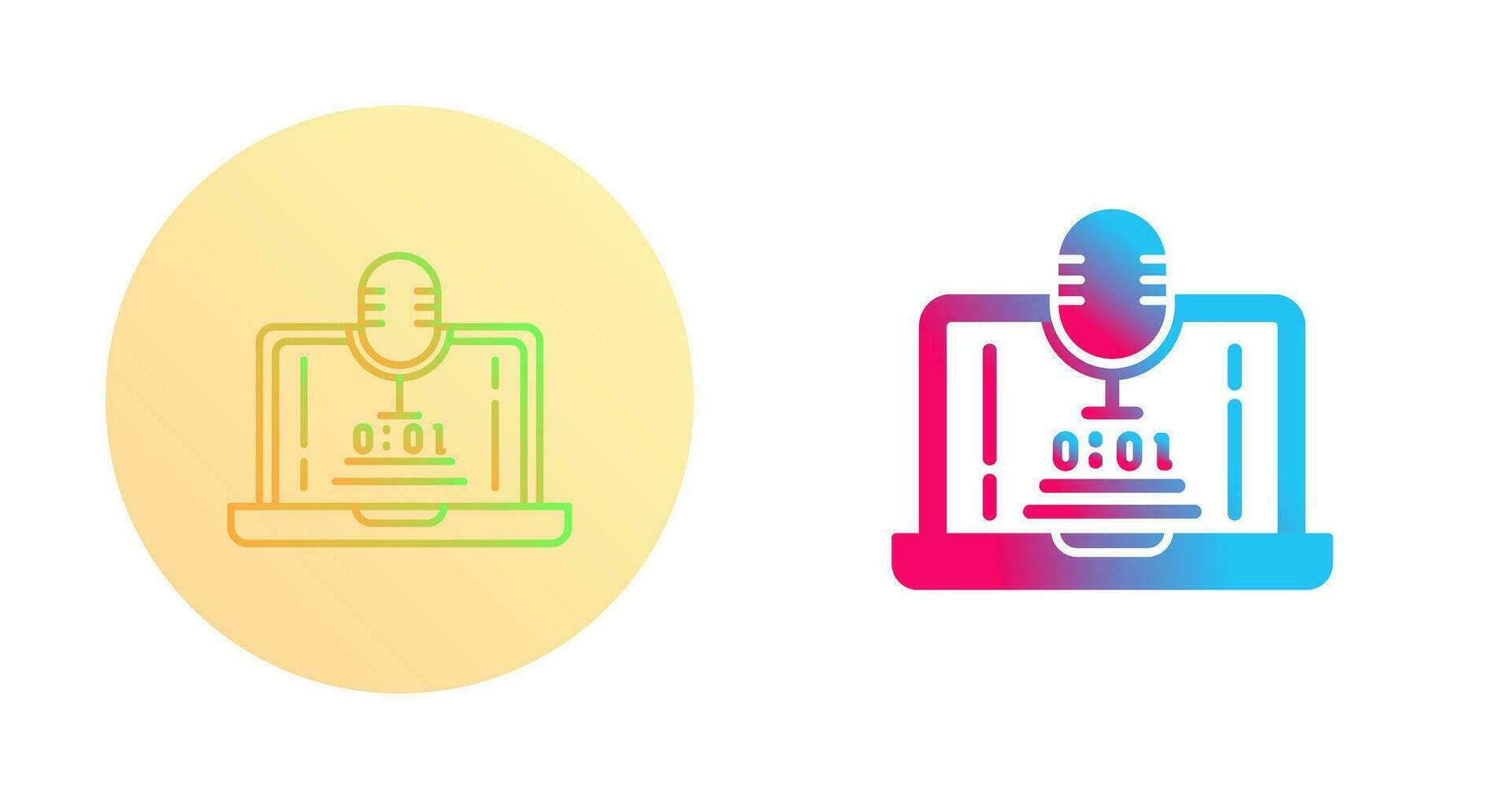 Voice Recorder Vector Icon