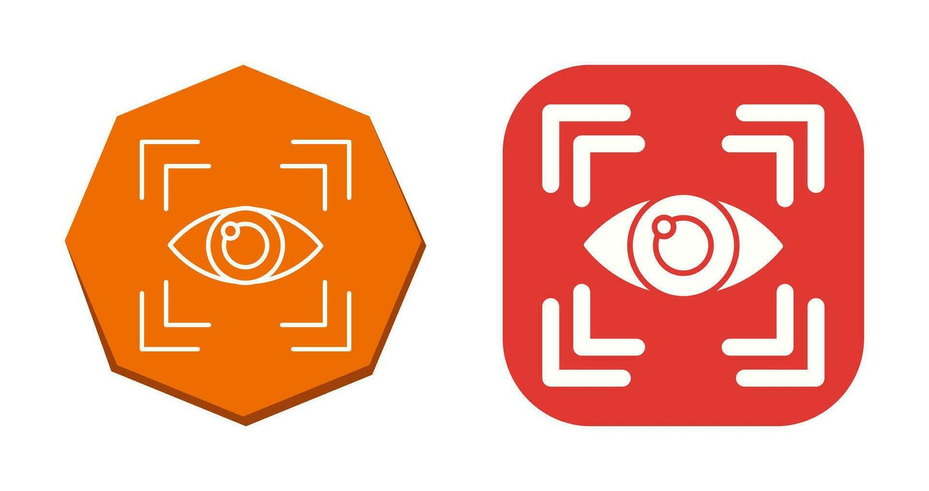 Eye Scan Vector Icon