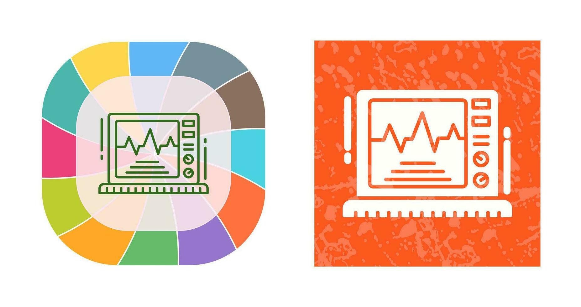 Ekg Monitor Vector Icon