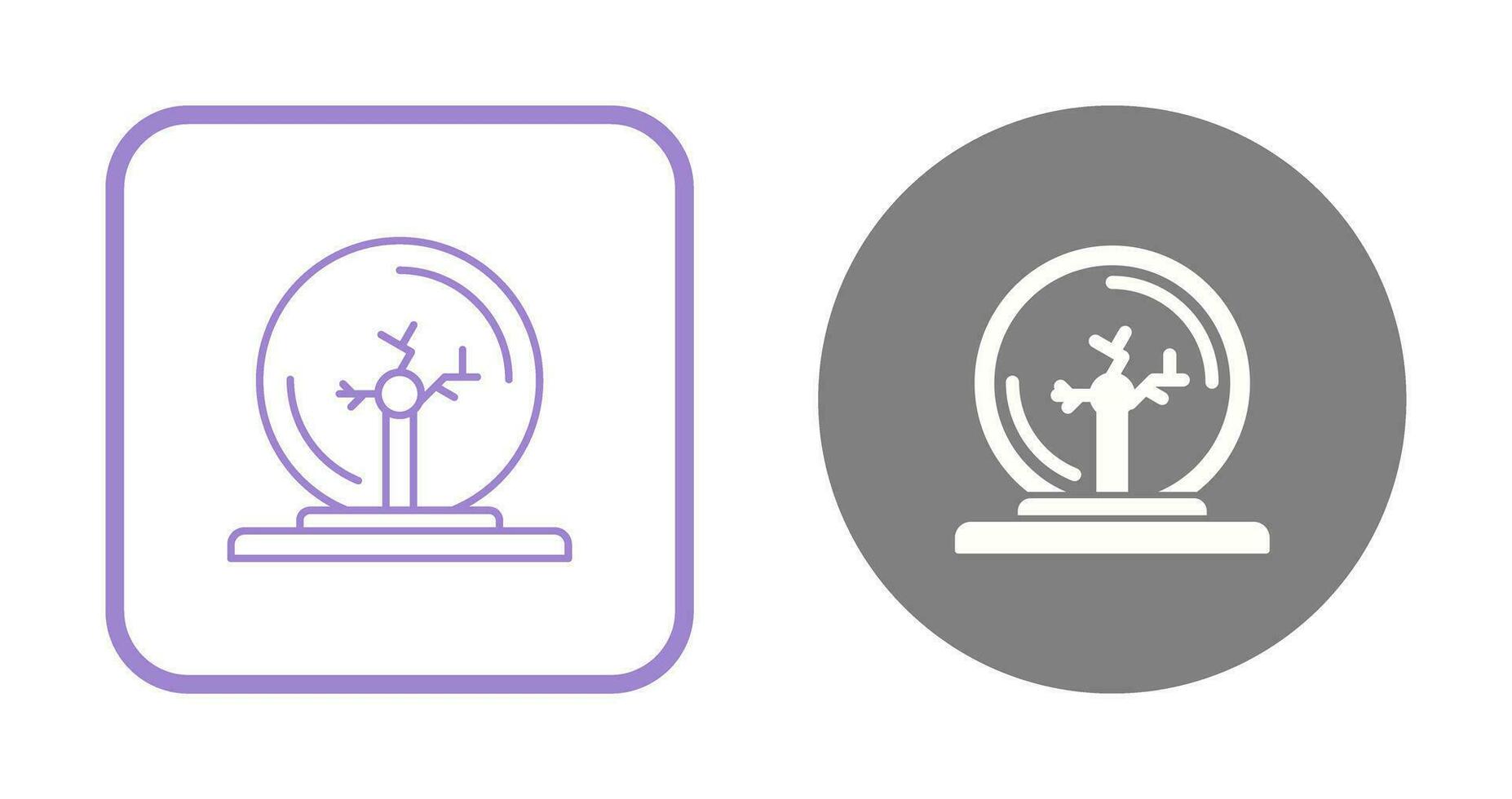 Plasma Ball Vector Icon