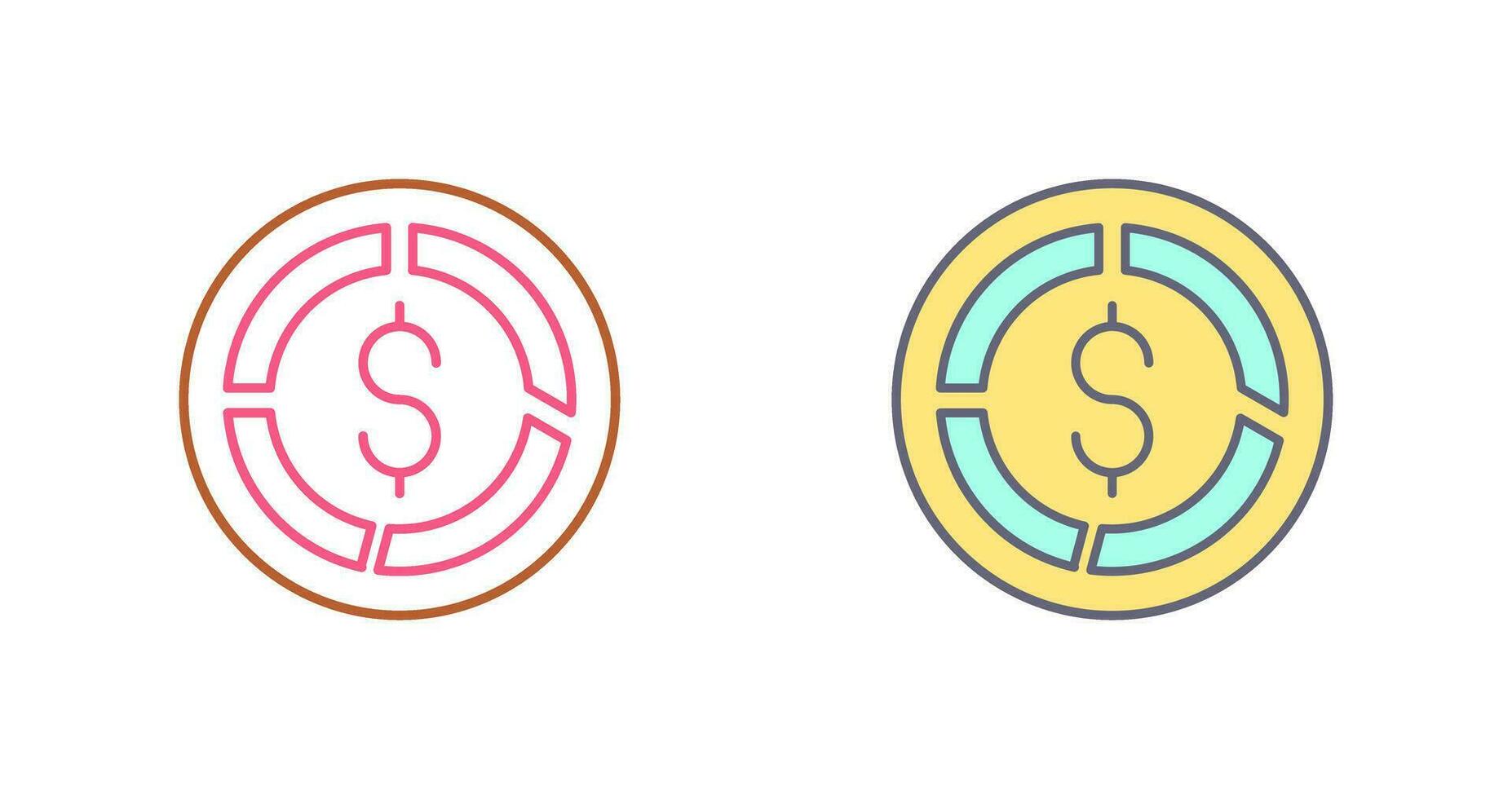 Pie Chart Vector Icon