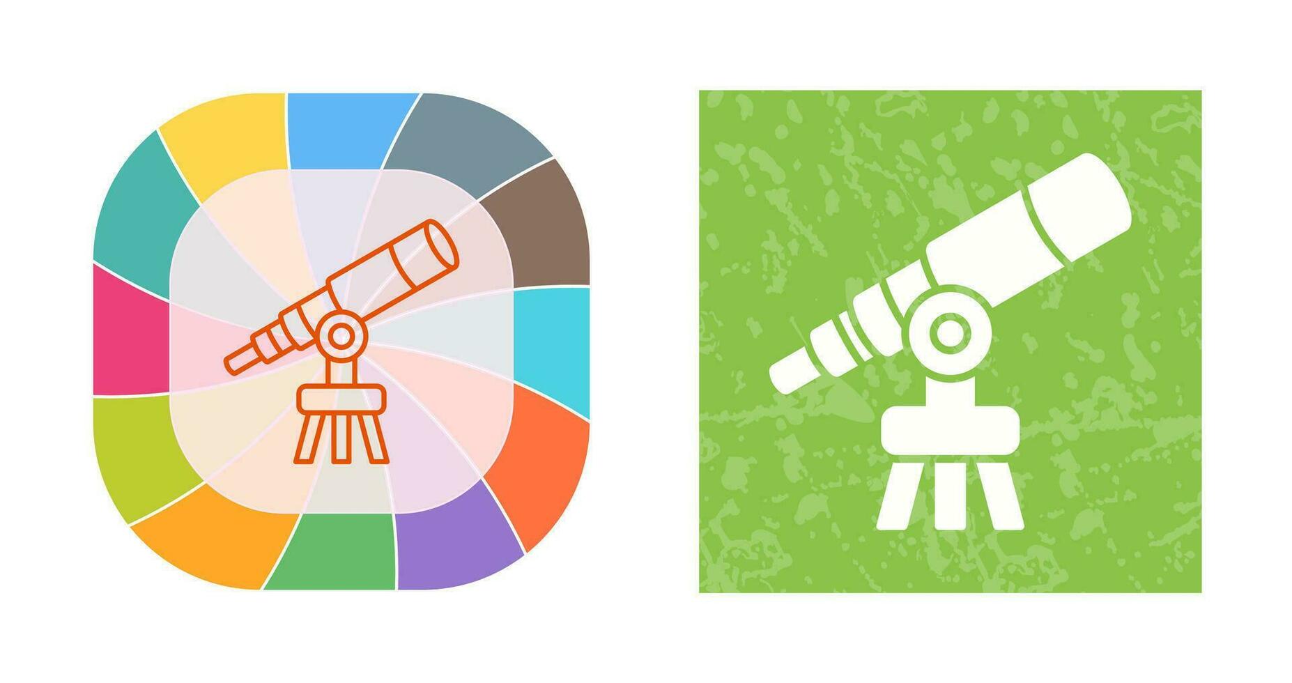 Telescope Vector Icon