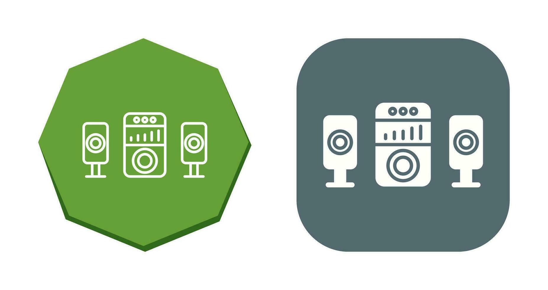 Sound System Vector Icon