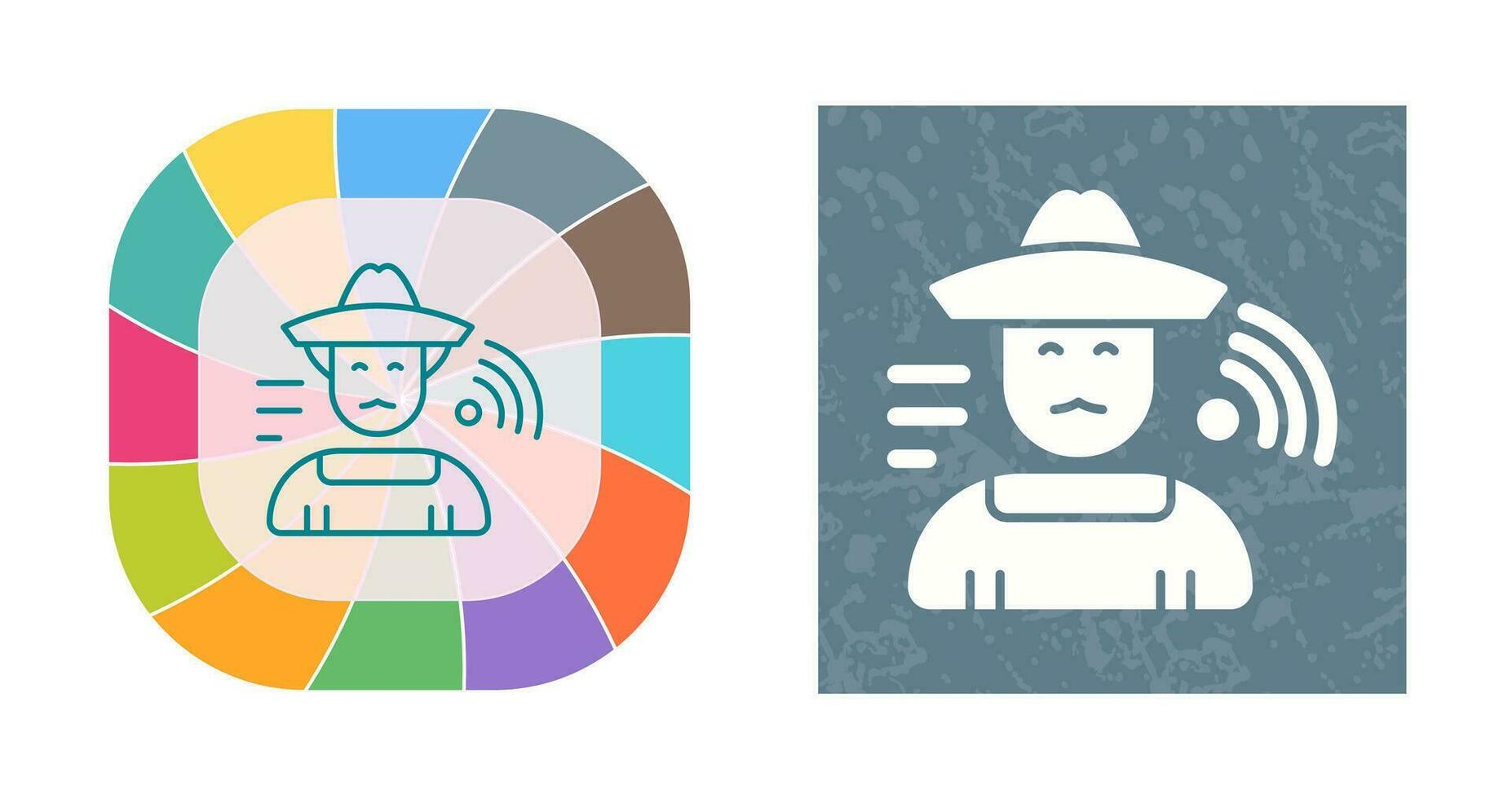 Farmer Vector Icon