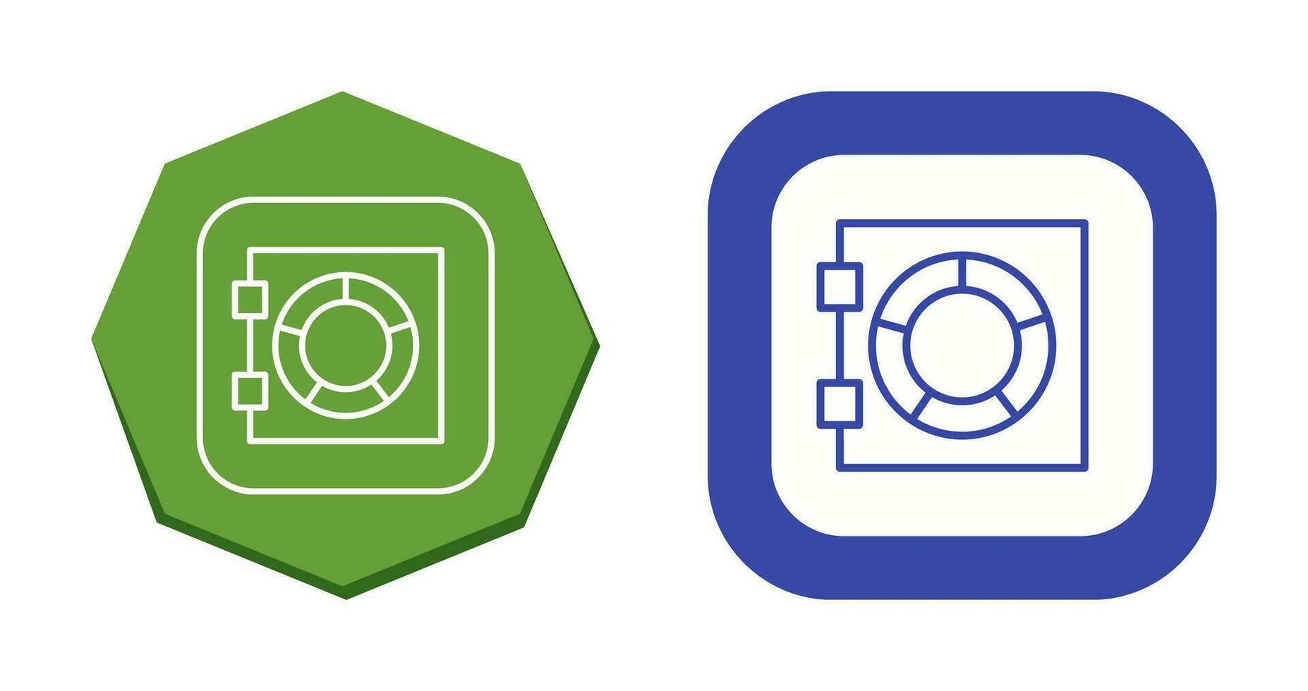 Safe Box Vector Icon