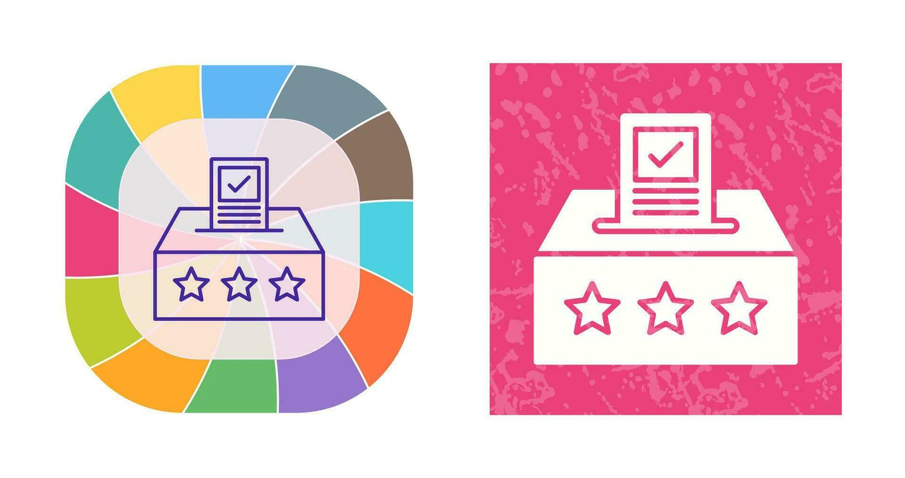 Ballot Vector Icon