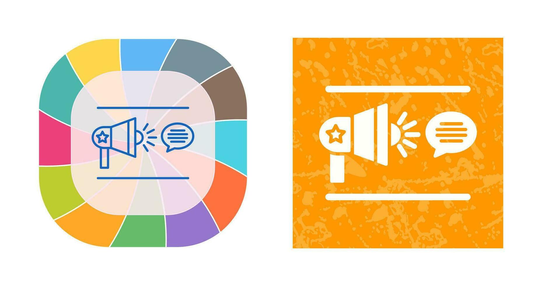 Freedom Of Speech Vector Icon
