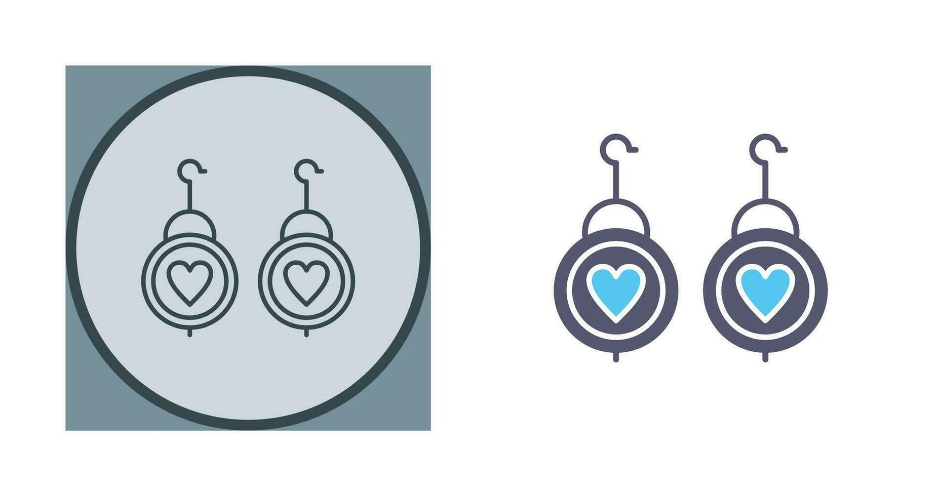 Earrings Vector Icon