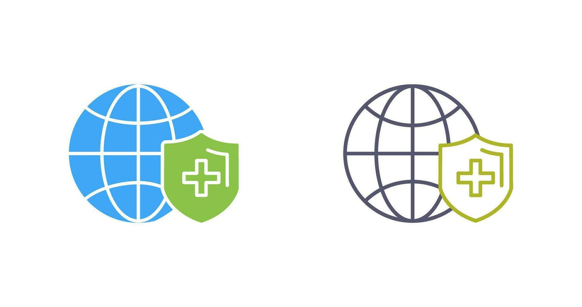 Global Protection Vector Icon
