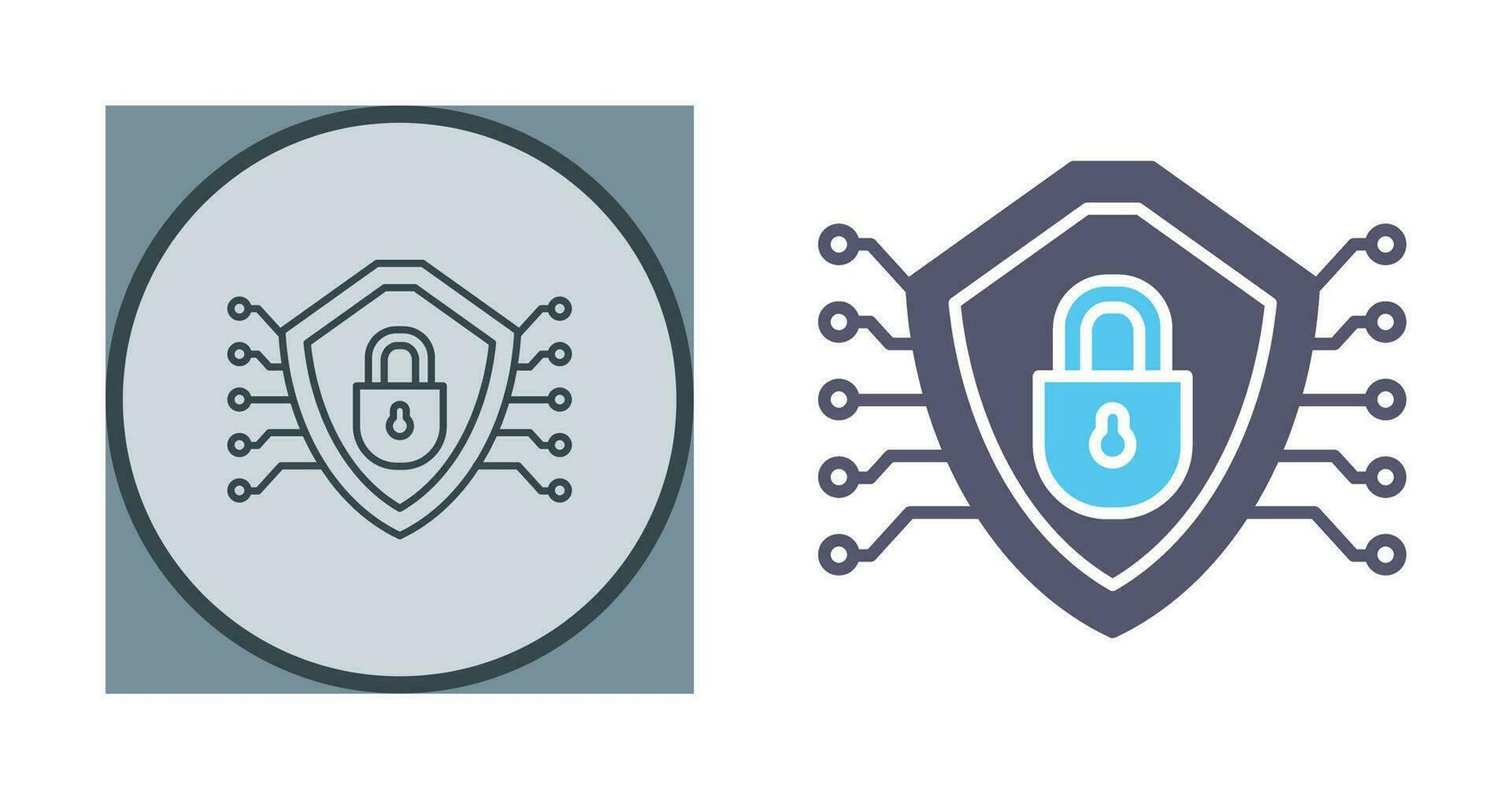 Cyber Security Vector Icon