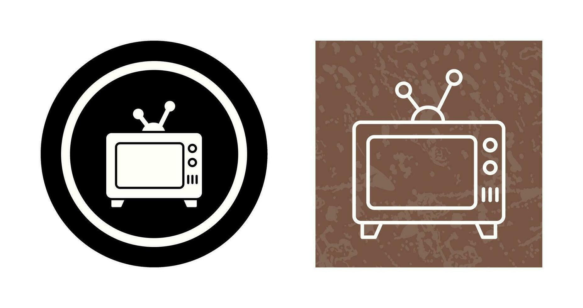 icono de vector de television