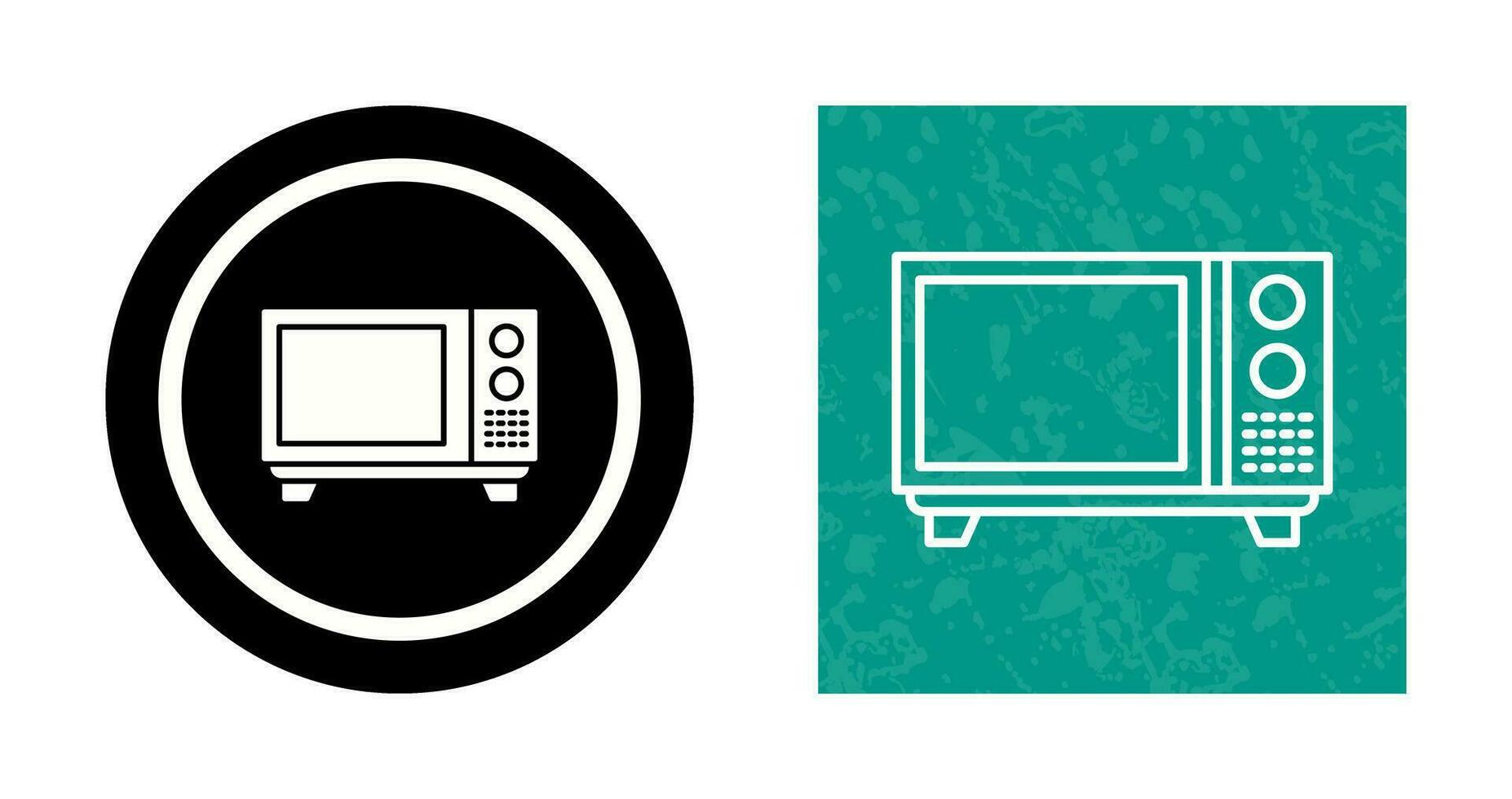 Microwave Vector Icon
