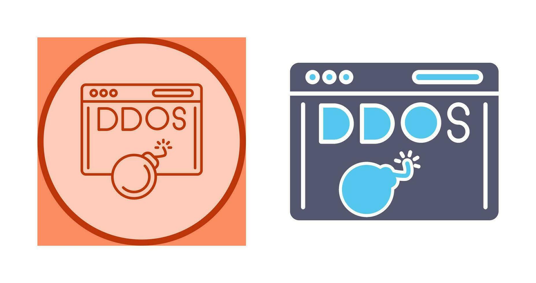 Ddos Attack Vector Icon