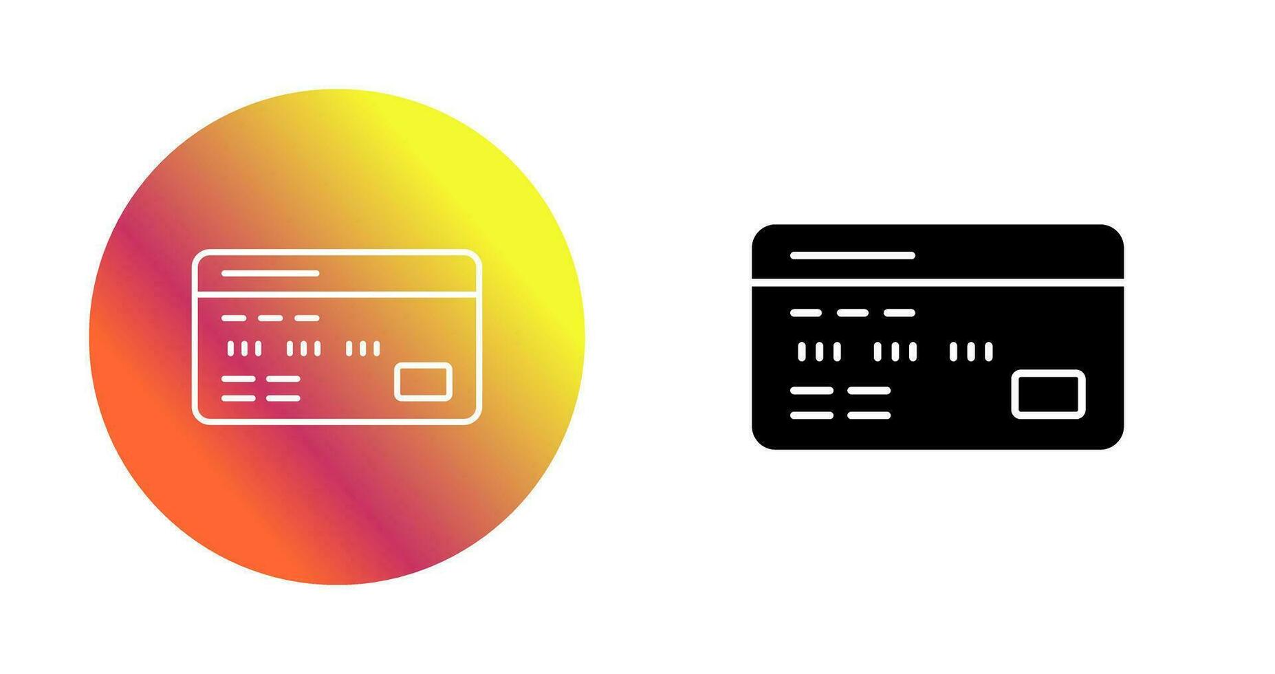 Debit Card Vector Icon