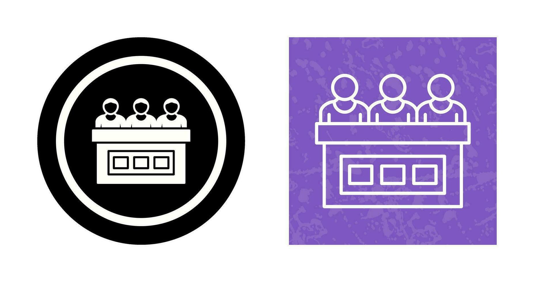 Jury Vector Icon