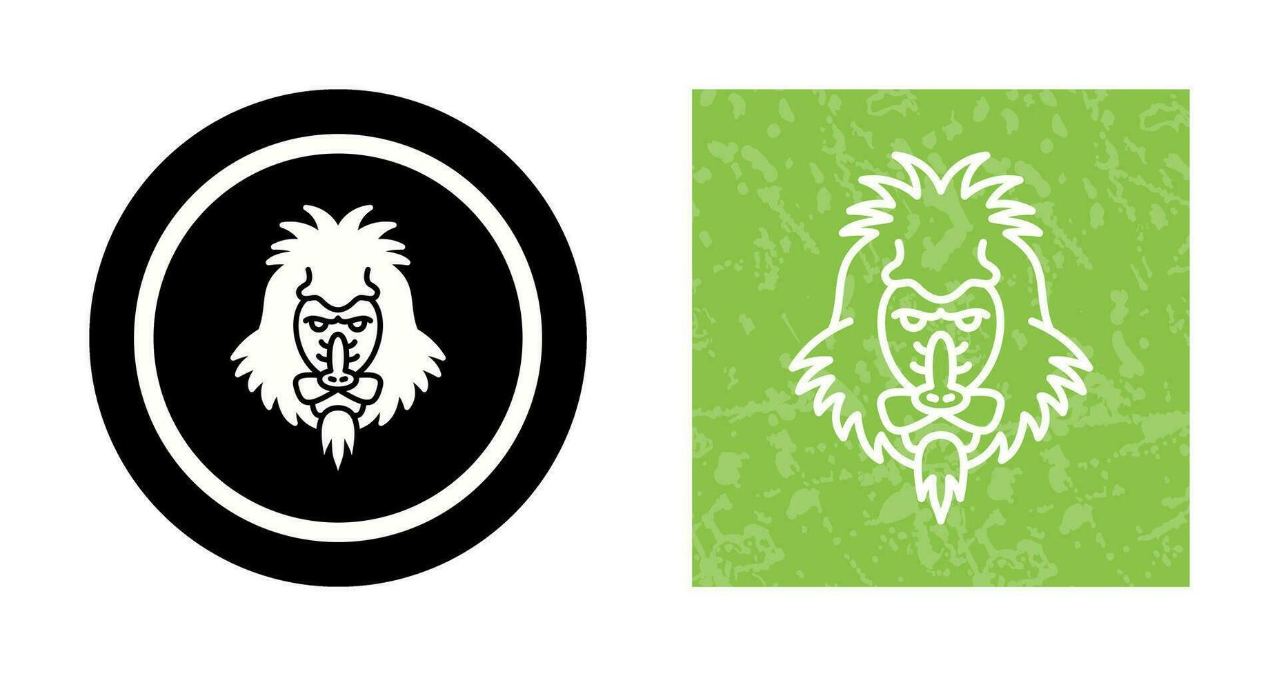 Mandrill Vector Icon