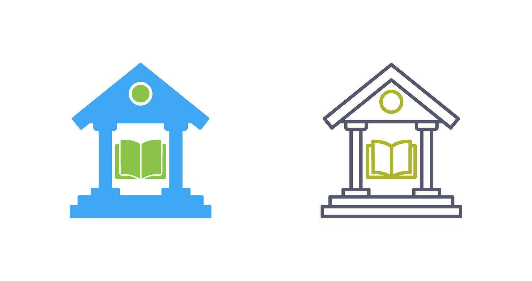 Library Vector Icon