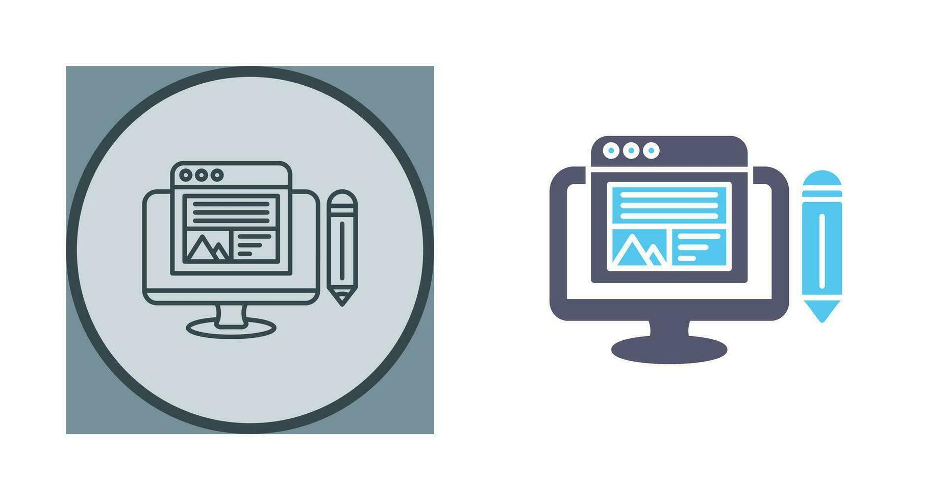 Web Design Vector Icon