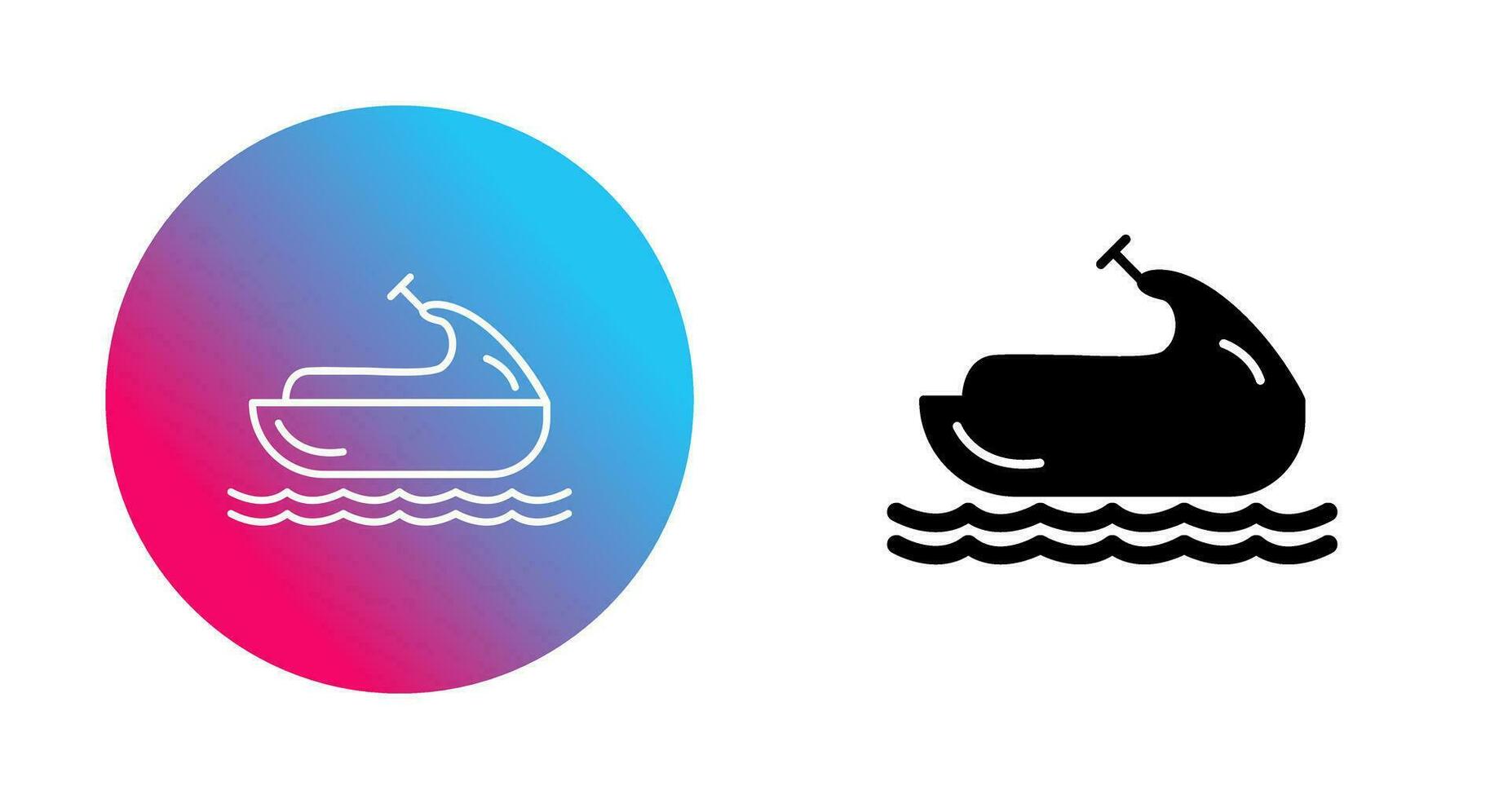 Jet Ski Vector Icon