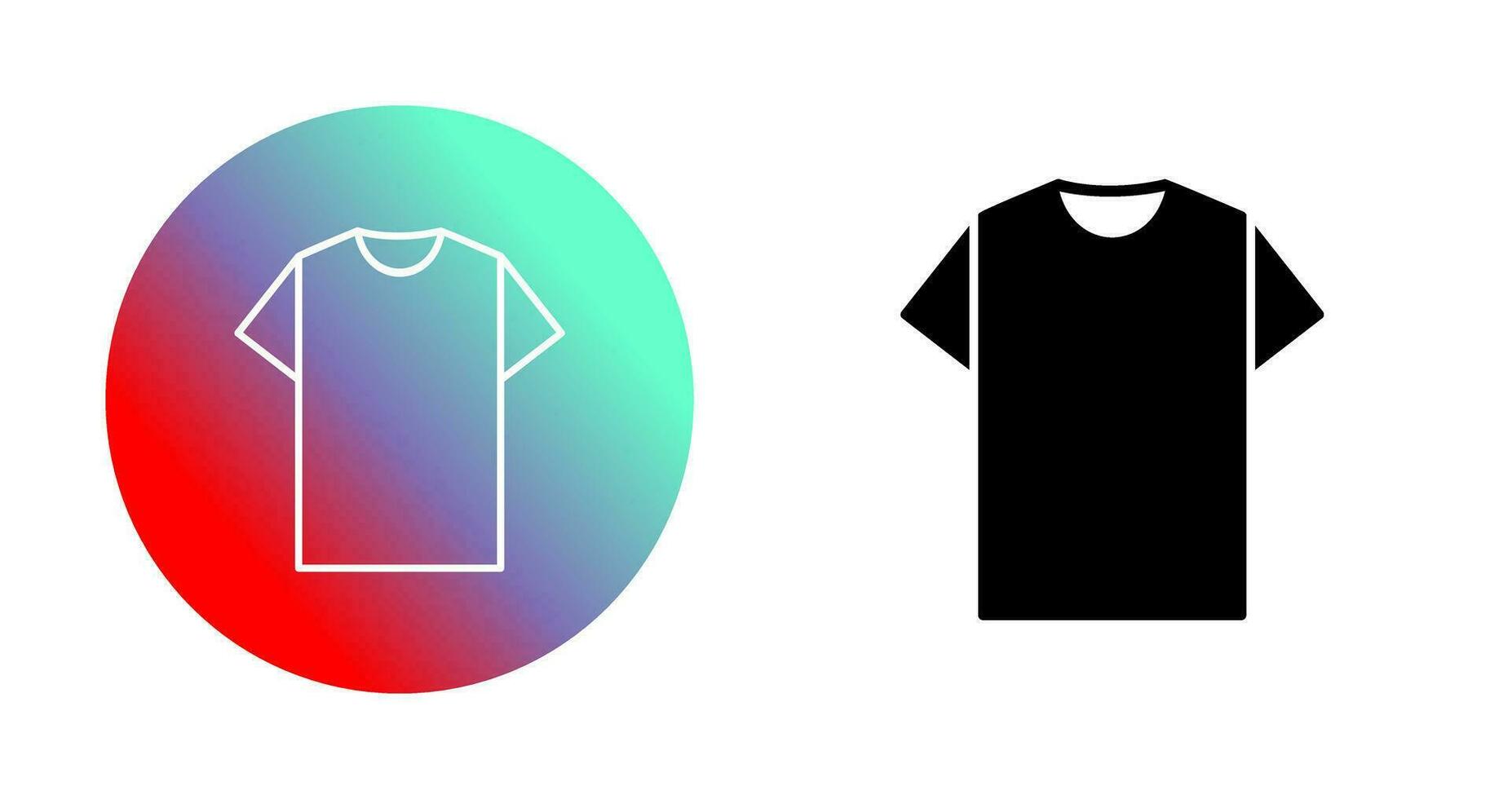 Plain T Shirt Vector Icon